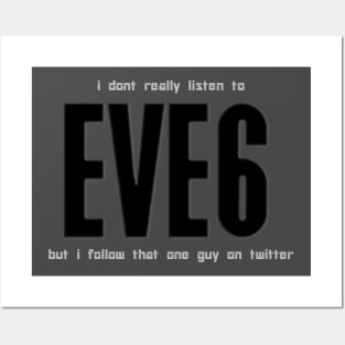 eve6 twitter stan Posters and Art